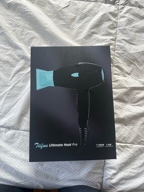 Tiifun Ultimate Heat Pro Hair Dryer - Black & Teal